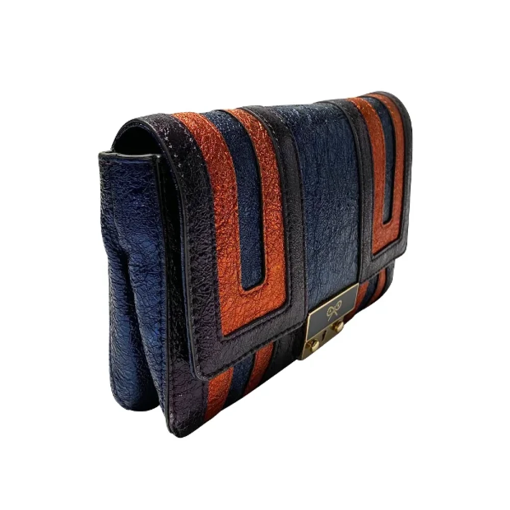Anya Hindmarch Pre-owned Leather clutches Multicolor Dames