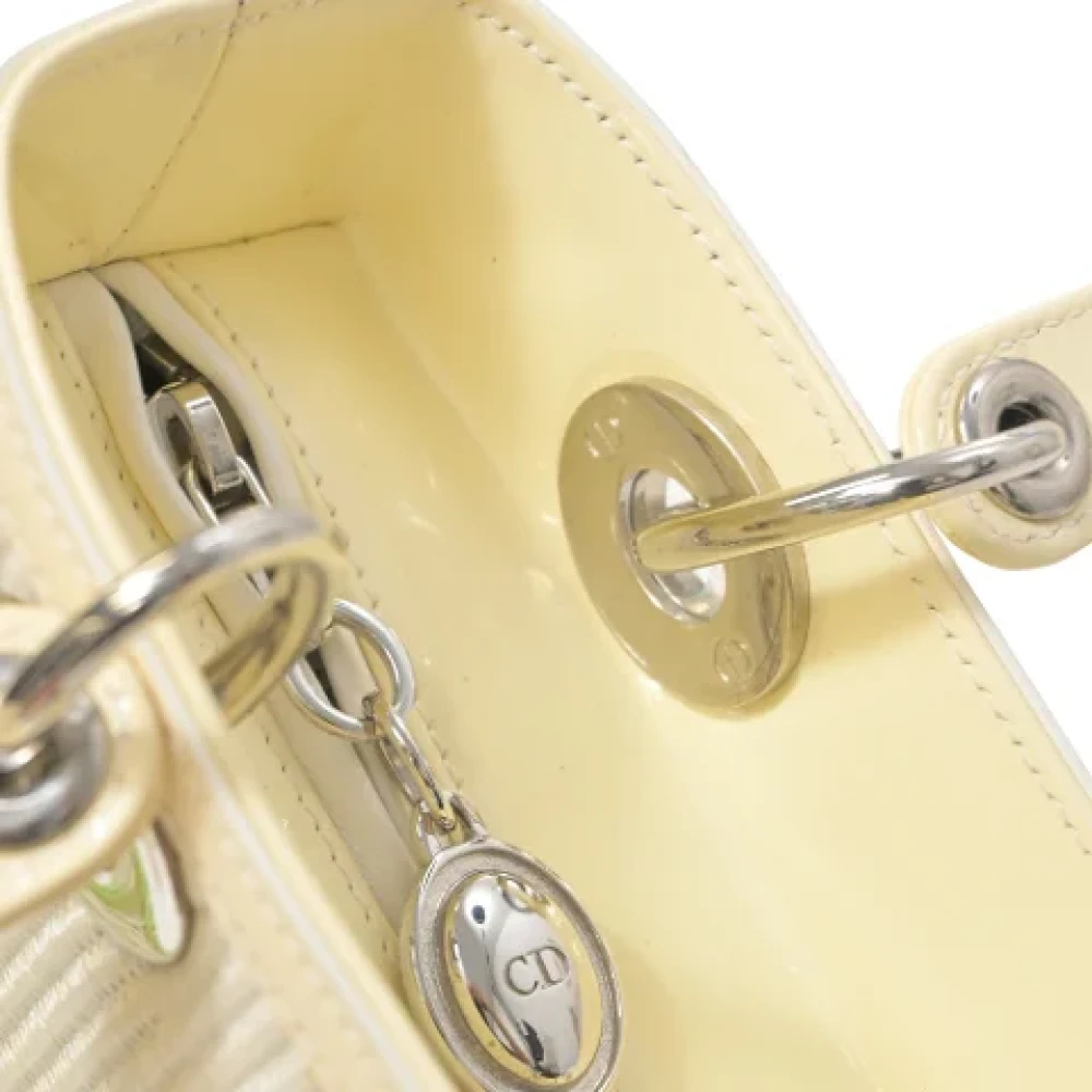 Dior Vintage Pre-owned Leather dior-bags Green Dames