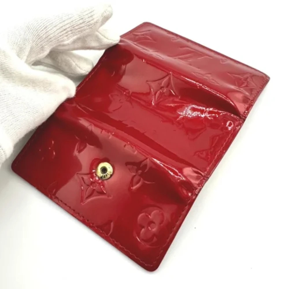 Louis Vuitton Vintage Pre-owned Canvas key-holders Red Dames