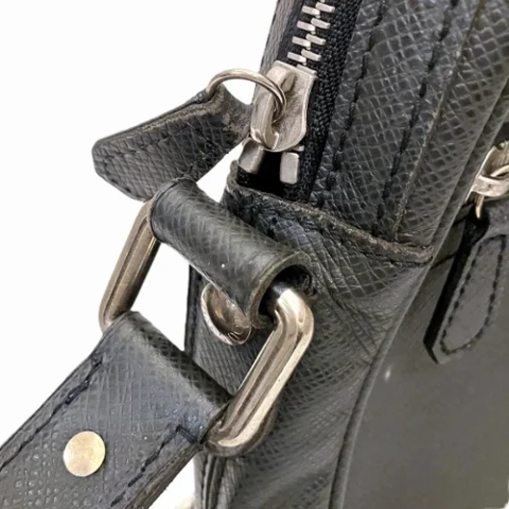 Louis Vuitton Vintage Pre-owned Leather louis-vuitton-bags Black Dames