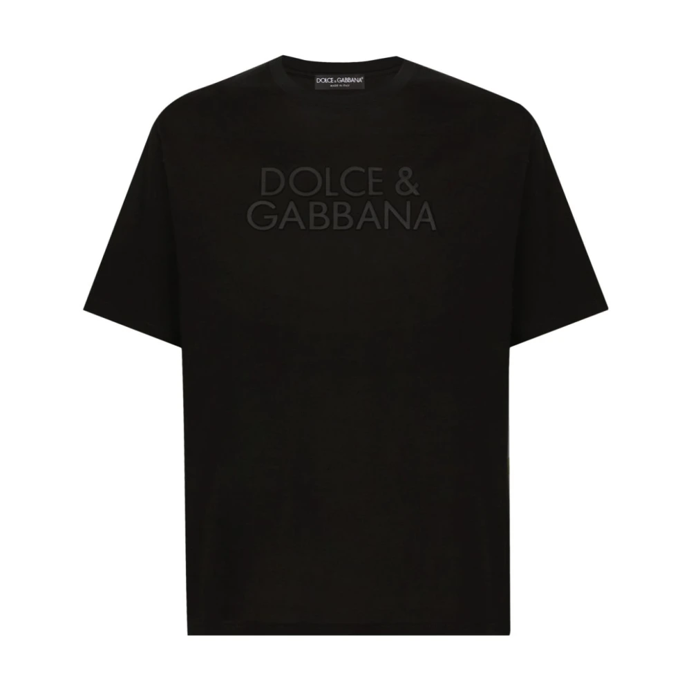 Dolce & Gabbana Stijlvolle T-shirts voor mannen en vrouwen Black Heren