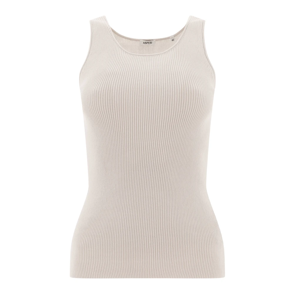 Tops > Sleeveless Tops - - Aspesi - Modalova