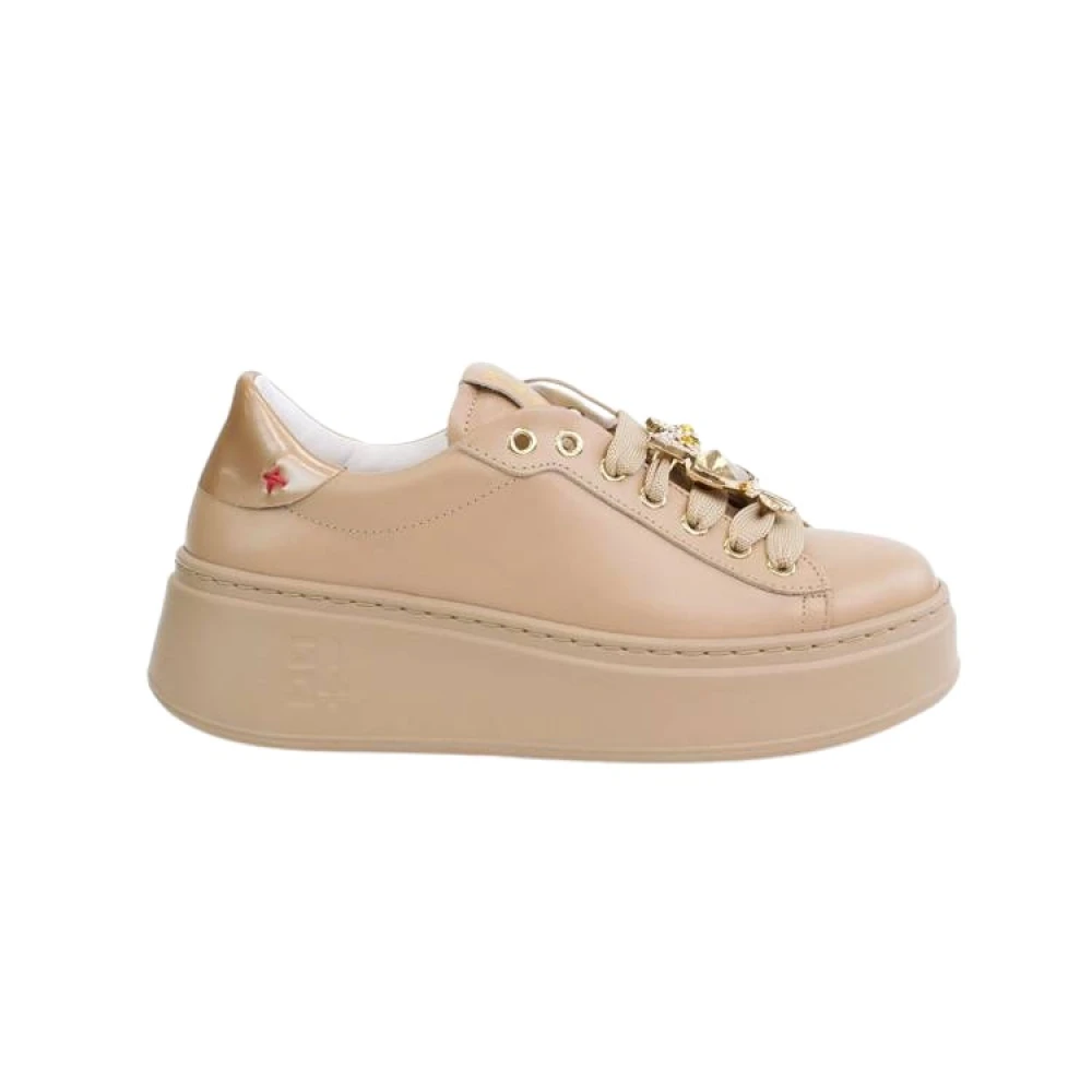 Gio+ - Shoes > Sneakers - Beige - Gio+ - Modalova