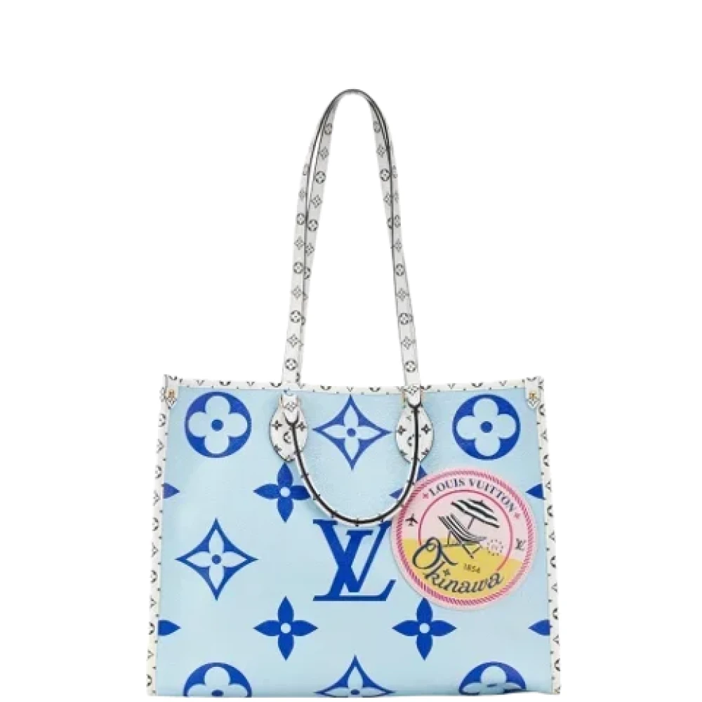 Louis Vuitton Vintage Pre-owned Plastic louis-vuitton-bags Blue Dames