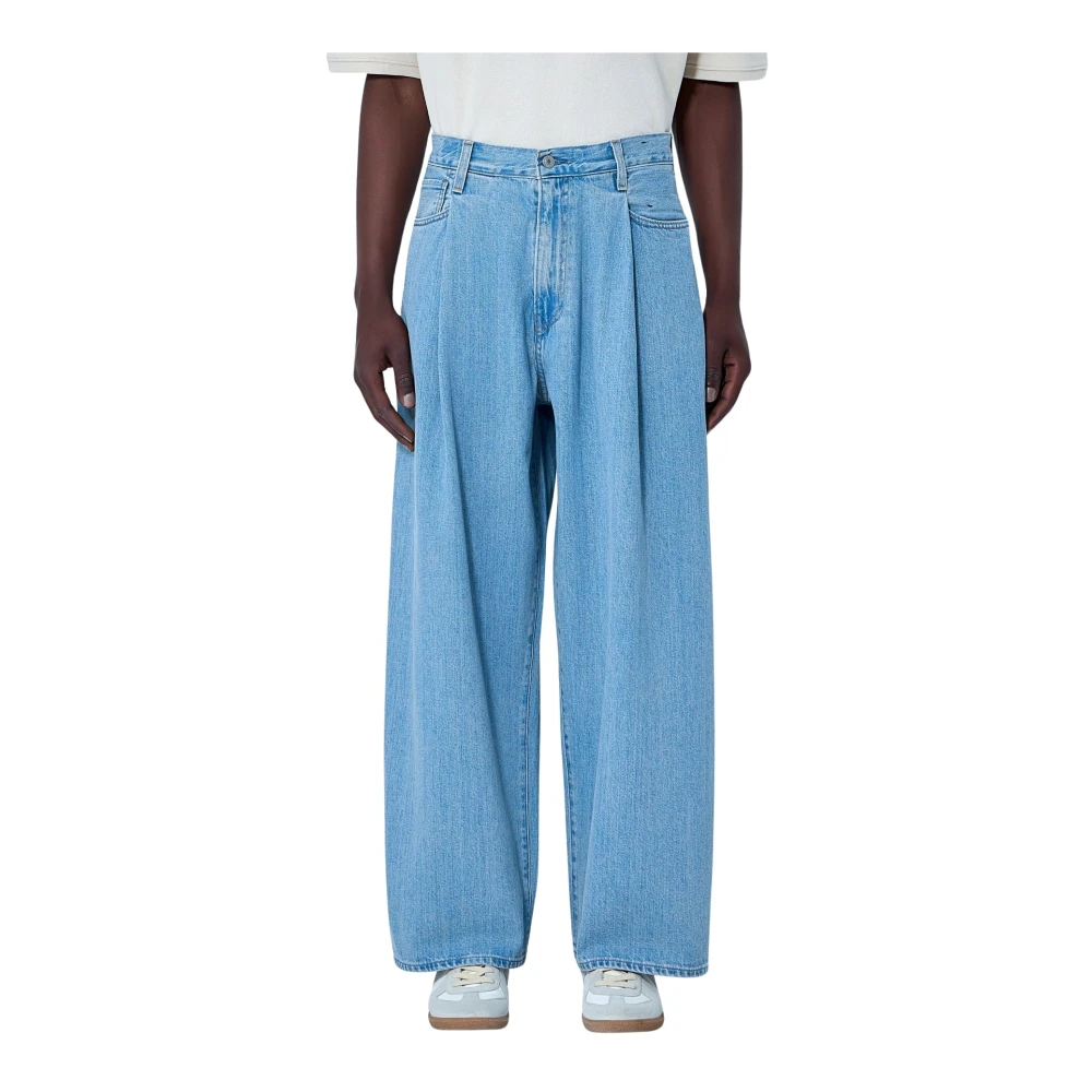Levi's Men's Blue Loose Fit Jeans, W34, Wide-Leg Denim Trousers