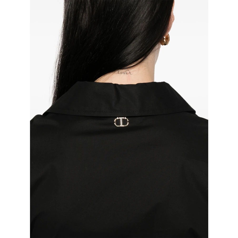 Twinset Zwarte Jurk voor Vrouwen Black Dames