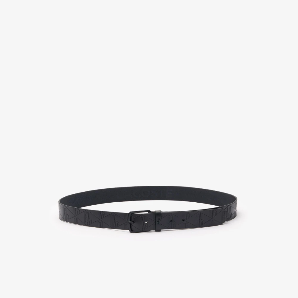 Lacoste Core Collection Heren Riem Zwart Black Heren
