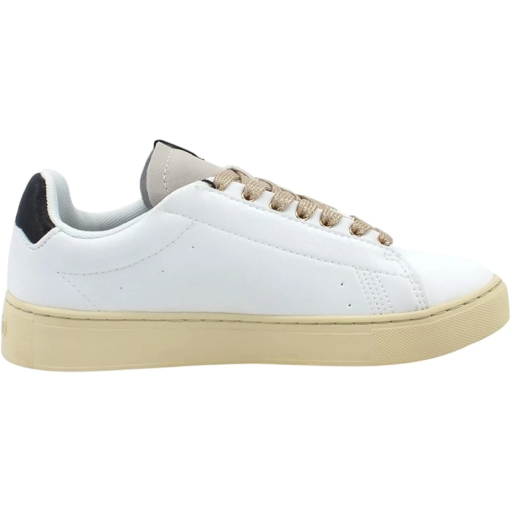 Colmar Roze Sneakers met Witte en Zwarte Accenten
