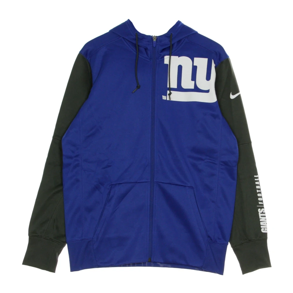 Nike Hoodie Tracksuit Jacket met Mascot Logo Blue Heren