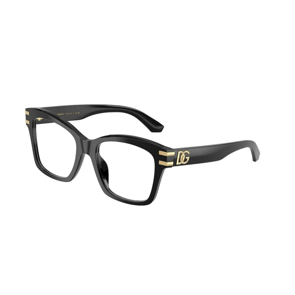 Dolce & Gabbana , Glasses, Female, Black, 54 Mm, Square Optical Frame