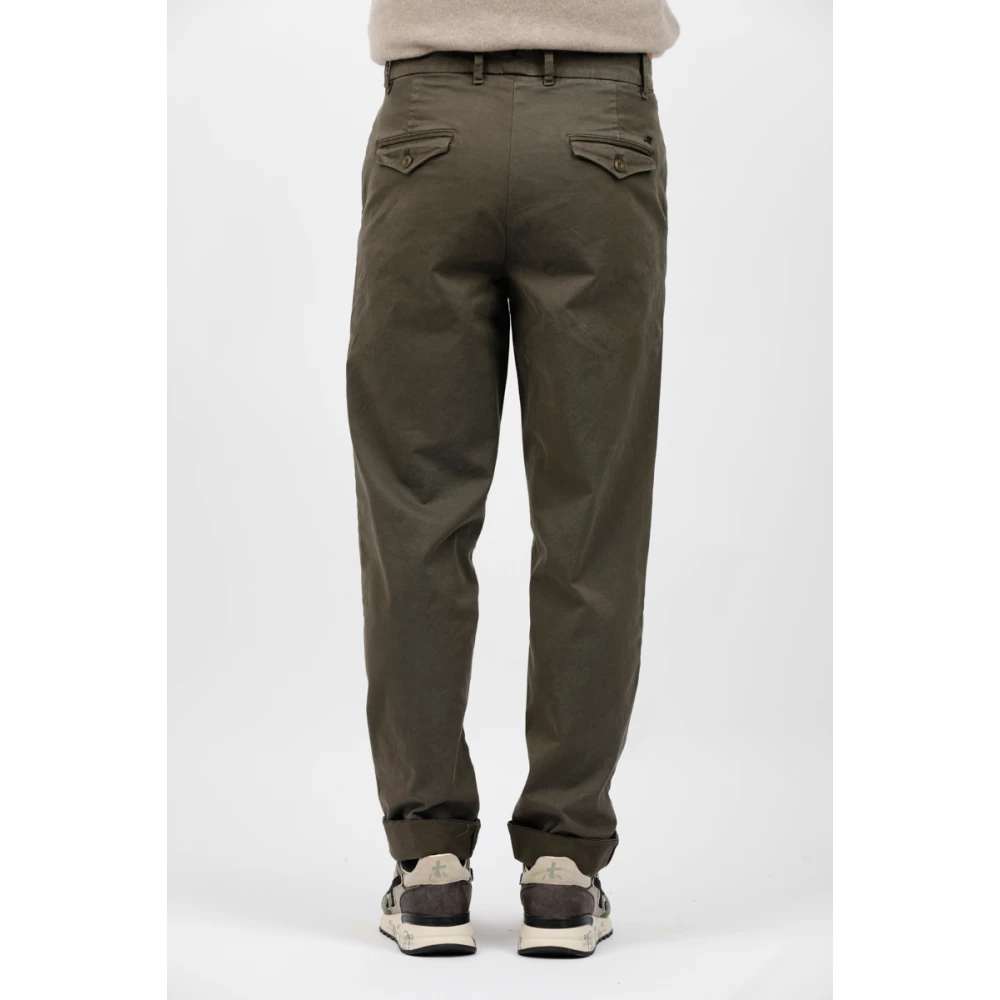 Mason's Wijde broek Brown Heren
