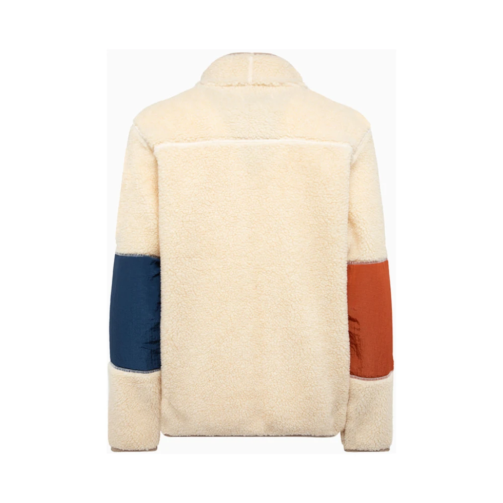 Sotf Ecru Sherpa Fleece Jas voor Dames Beige Dames