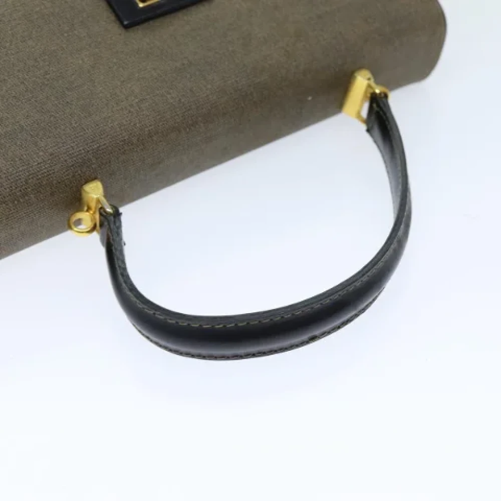 Fendi Vintage Pre-owned Leather fendi-bags Brown Dames