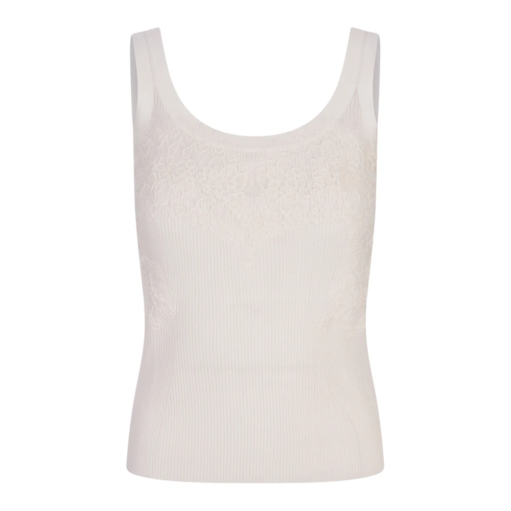 Tops > Sleeveless Tops - - Ermanno Scervino - Modalova