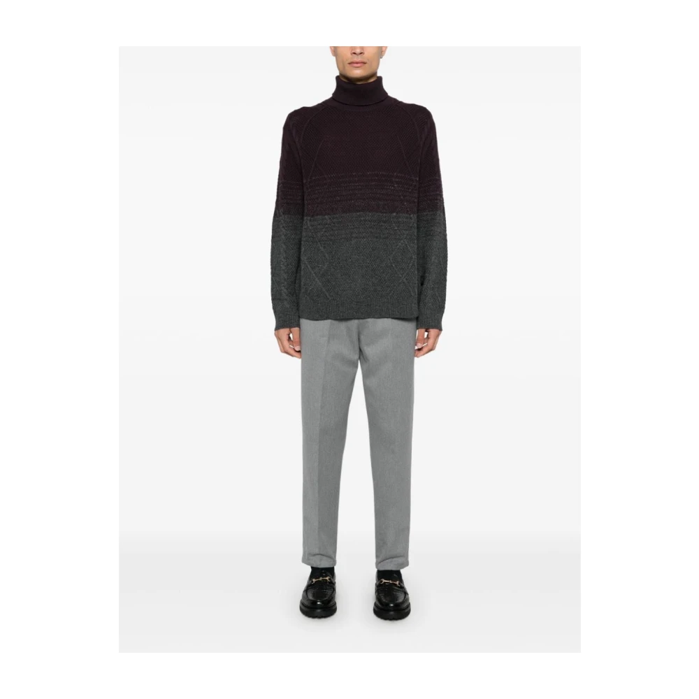 Paul Smith Paarse Kabeltrui Purple Heren