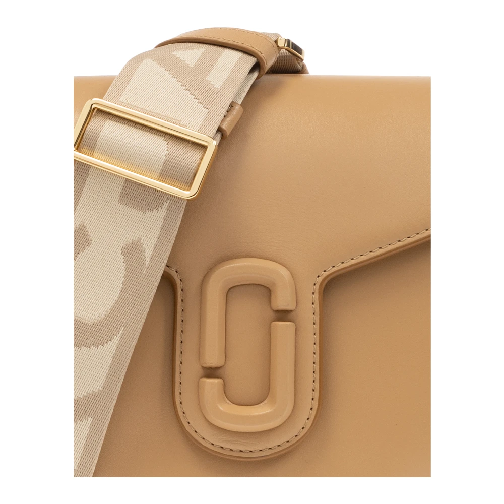 Marc Jacobs The J Marc Saddle Large Beige Dames