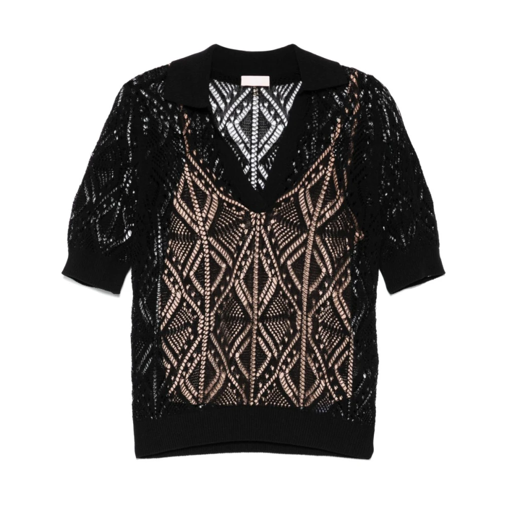 Knitwear > V-neck Knitwear - - Liu Jo - Modalova