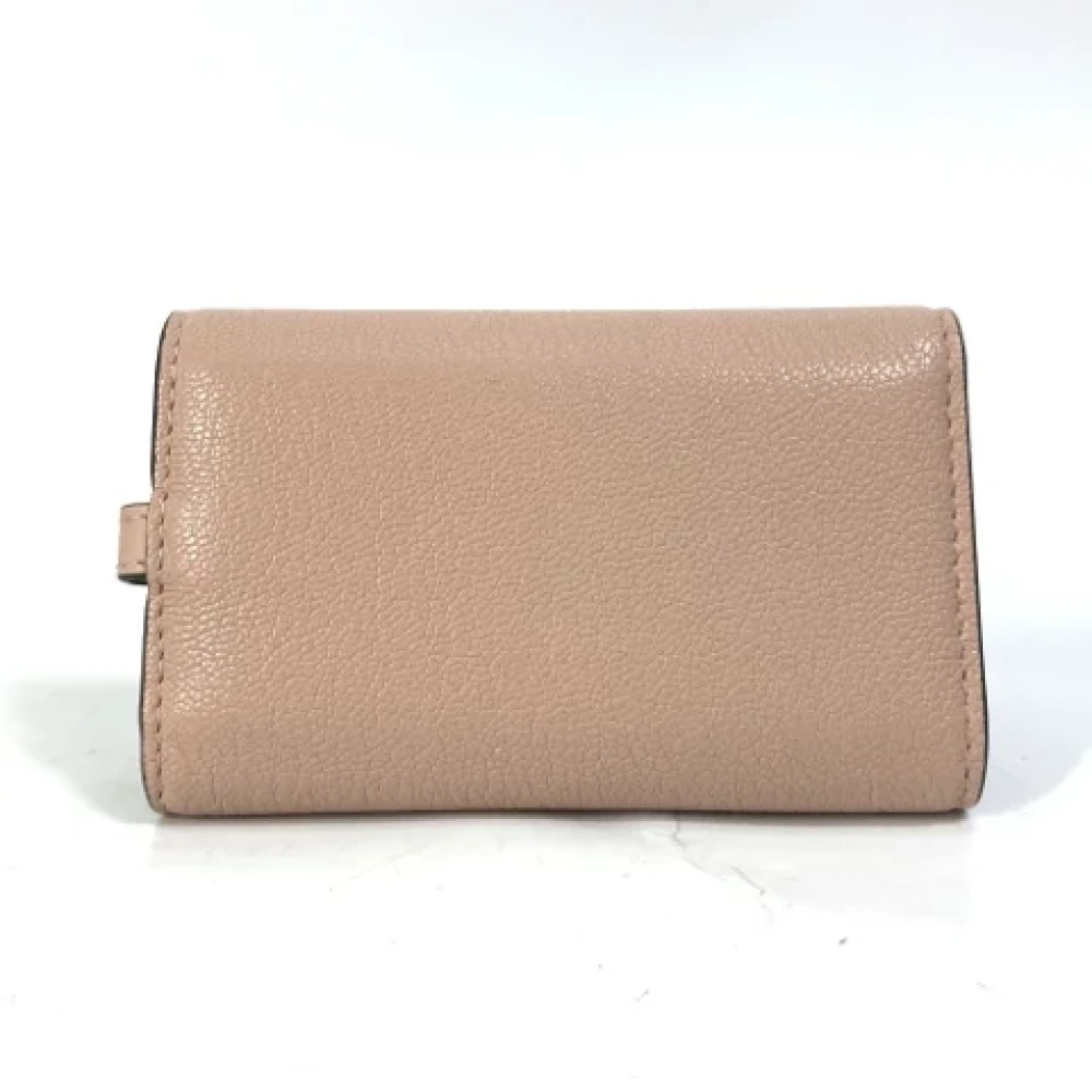 Dior Vintage Pre-owned Leather key-holders Pink Dames
