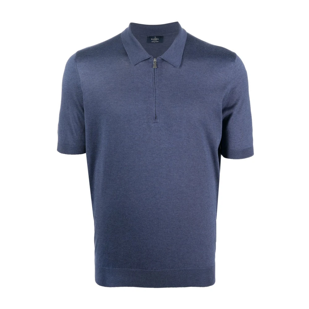Barba - Tops > Polo Shirts - Blue - Barba - Modalova