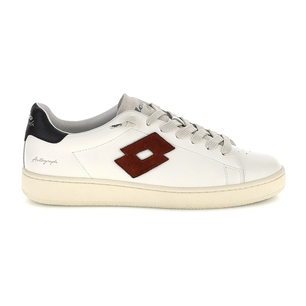 Lotto Autograph Waxed Heren Schoenen Wit