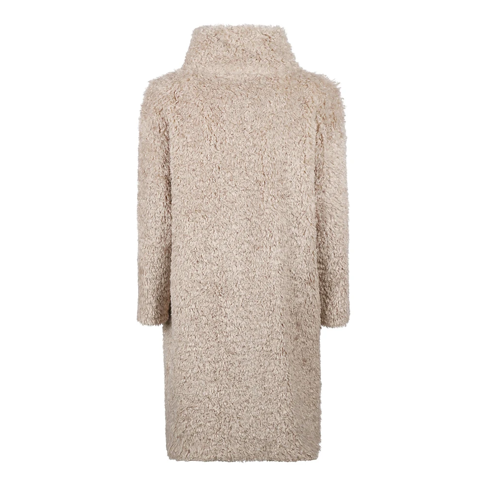 Herno Polyester Jas Gemaakt in Roemenië Beige Dames