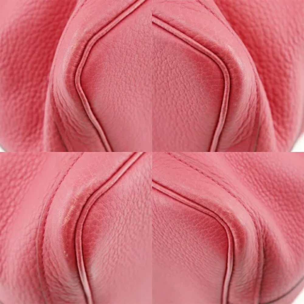 Hermès Vintage Pre-owned Fabric handbags Pink Dames