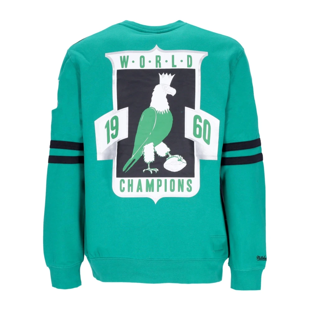 Mitchell & Ness Philadelphia Eagles Crewneck Sweatshirt Multicolor Heren