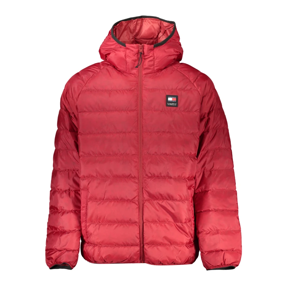 Tommy Hilfiger Men's Red Winter Jackets, M, Clothing