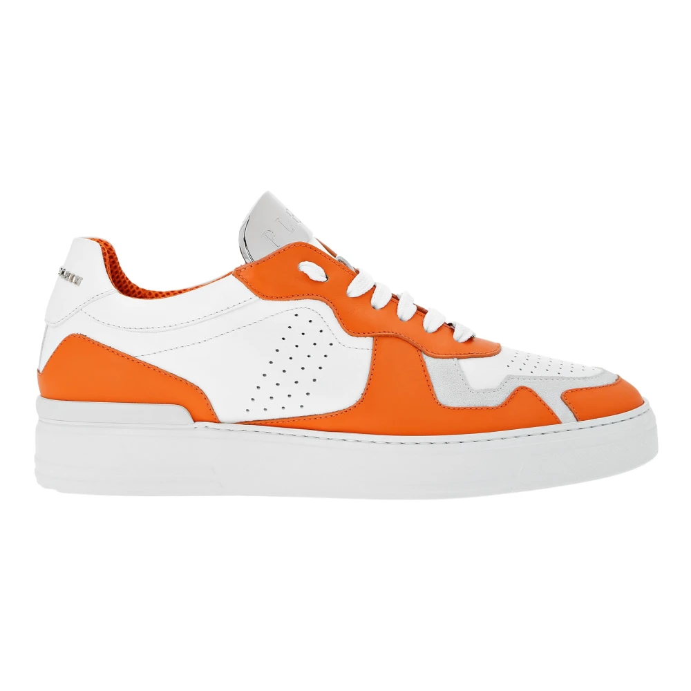 Philipp Plein Lo-Top Sneakers Stripes unisex Schoenen Oranje