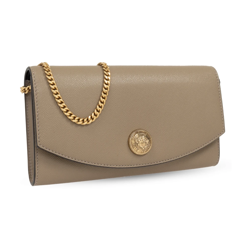 Balmain Schoudertas Brown Dames
