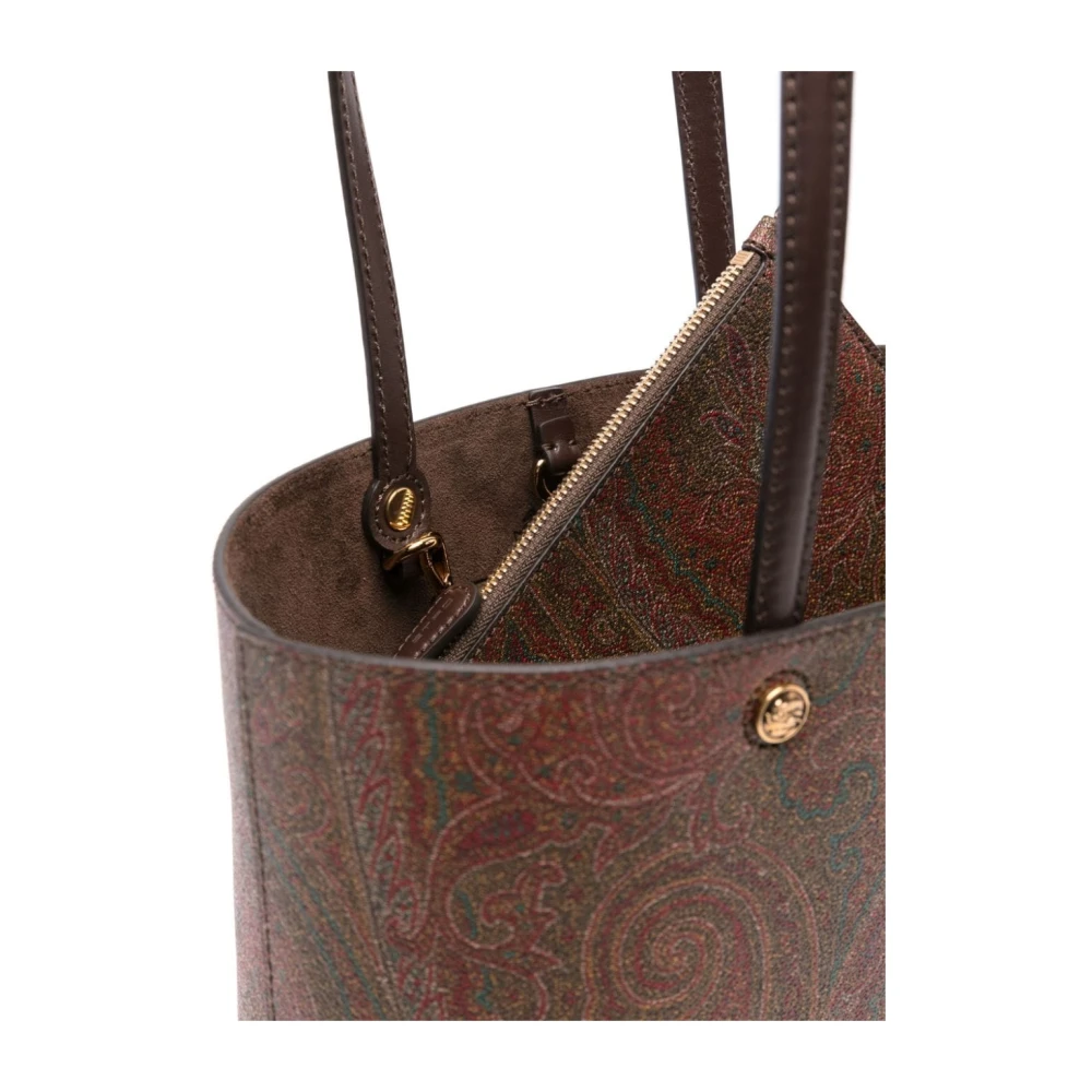 ETRO Schoudertassen Essential Marrone Brown Dames