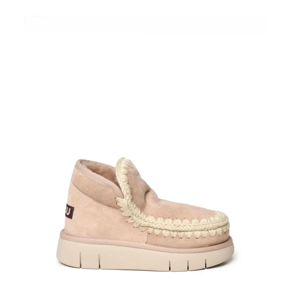 Mou Women's Pink Eskimo Bounce Trainers - Winter Boots - 8 Uk - Shoes