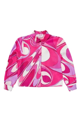 Onde Print Blouse