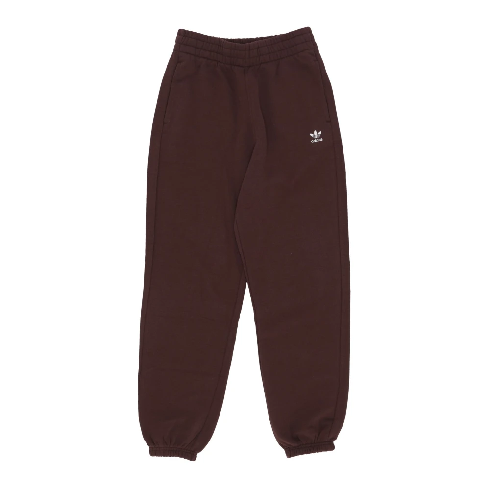 Fleece Tracksuit Bukser Shadow Brun/Hvit