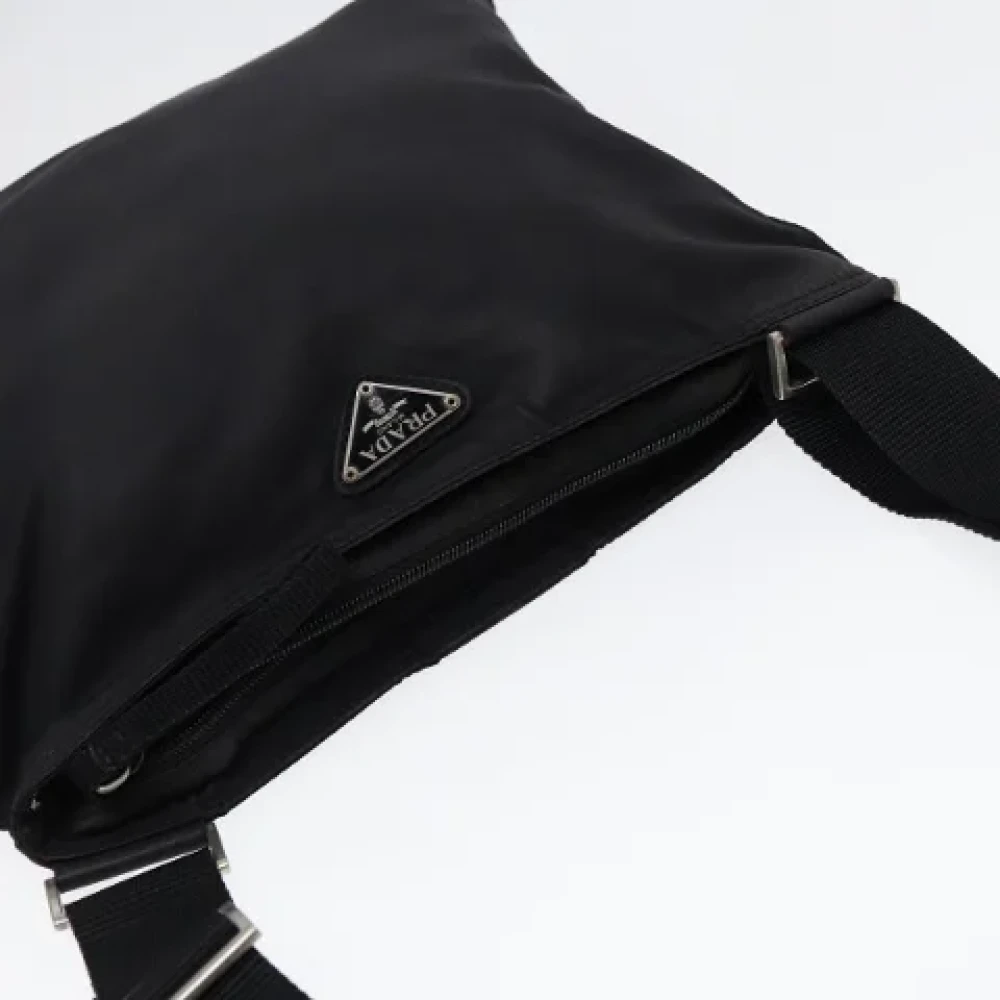 Prada Vintage Pre-owned Fabric prada-bags Black Dames