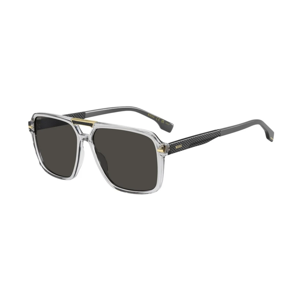 Hugo Men's Gray Authentic Premium Sunglasses - Model 1766/S