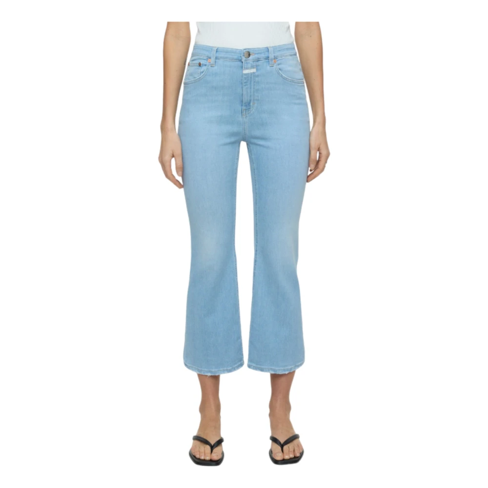 closed Hi-Sun Skinny Flared Jeans Blue Dames