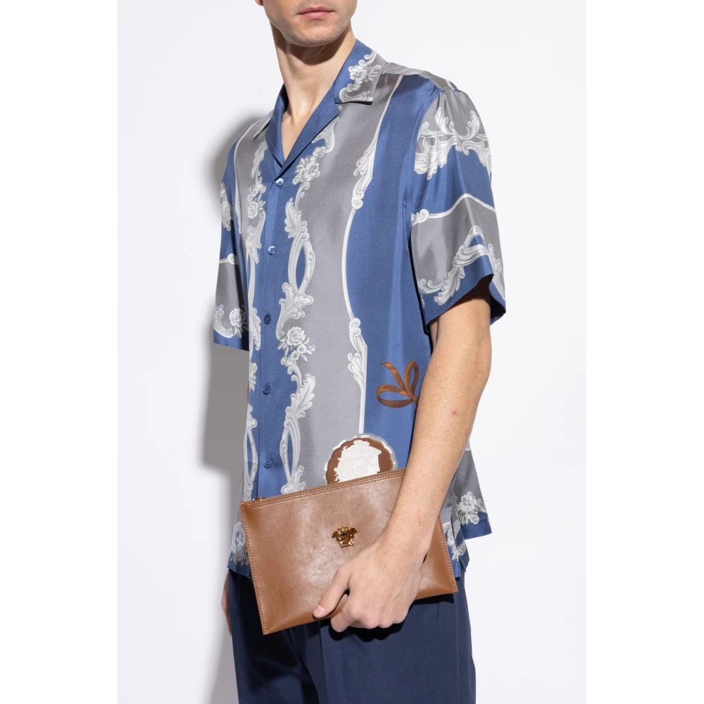 Versace Handtas La Medusa Brown Heren