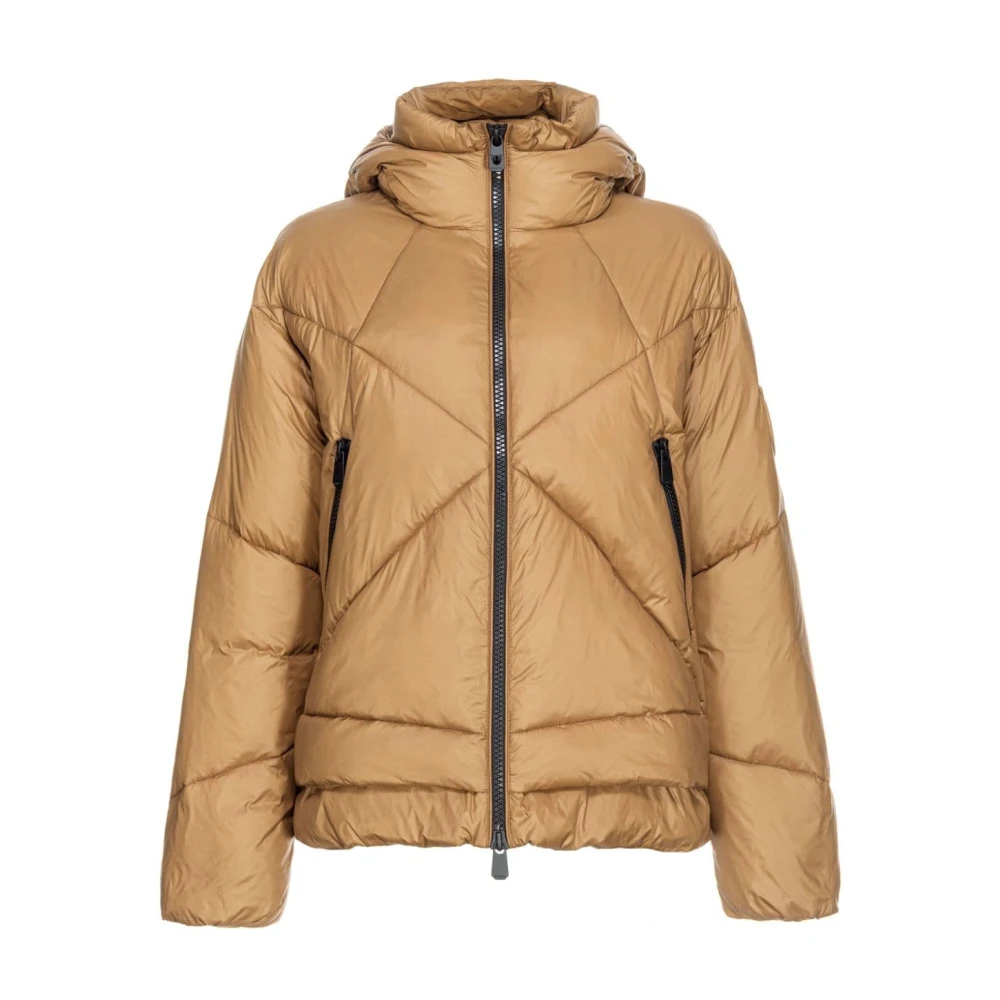 Pinko Beige Gewatteerde Donsjas Beige Dames