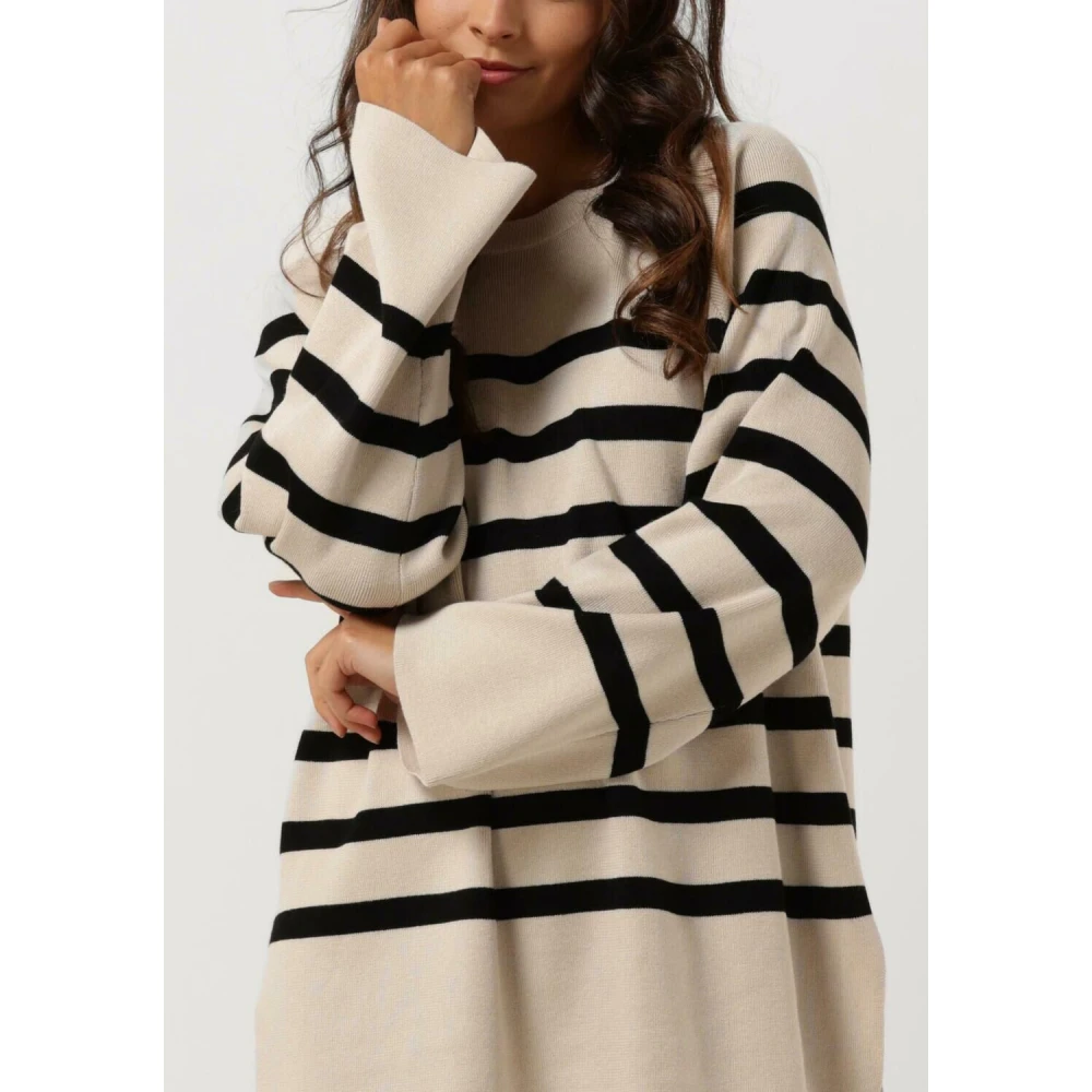Object Grijze Gebreide Top voor Vrouwen Gray Dames