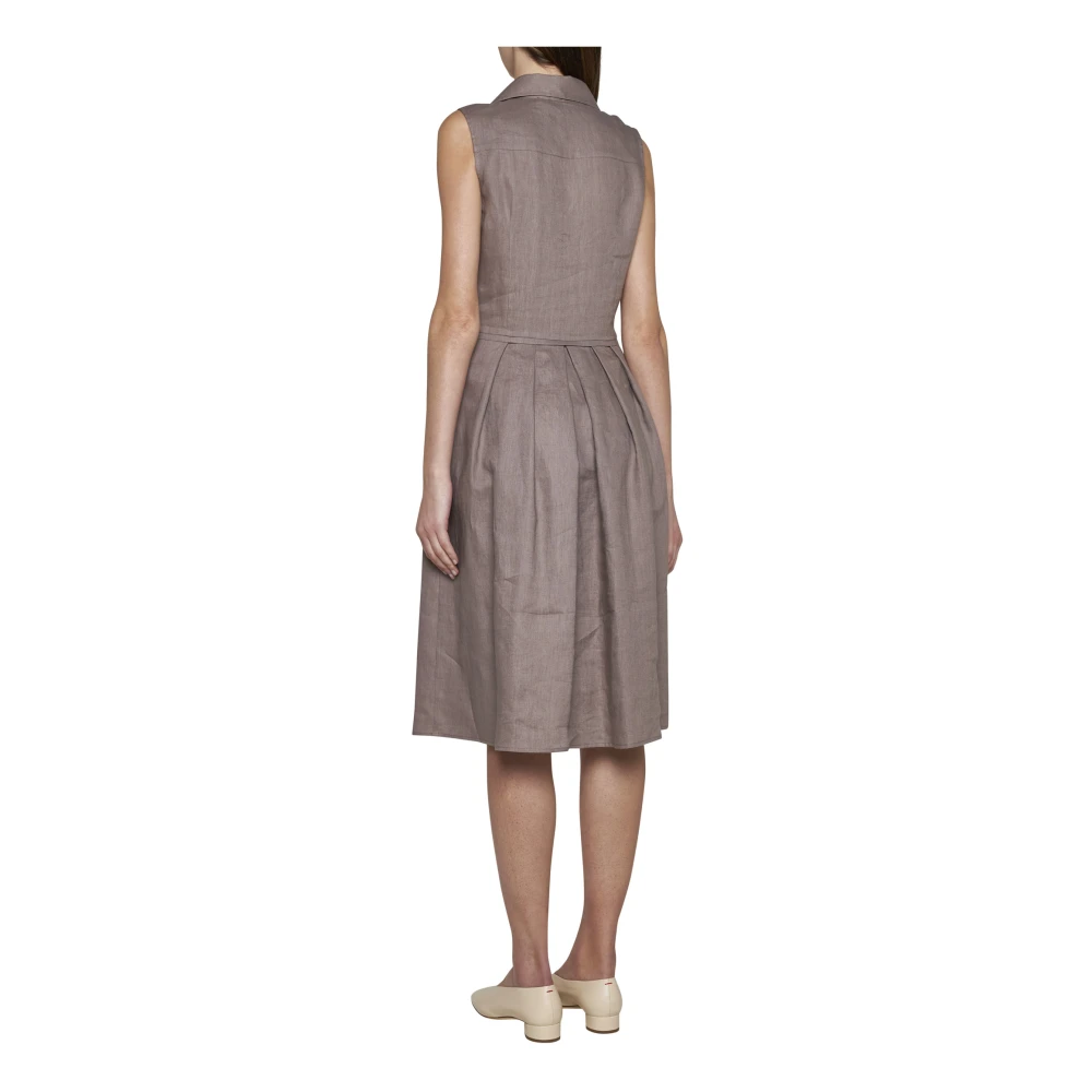 Blanca Vita Duifgrijs Cinta Jurk Brown Dames