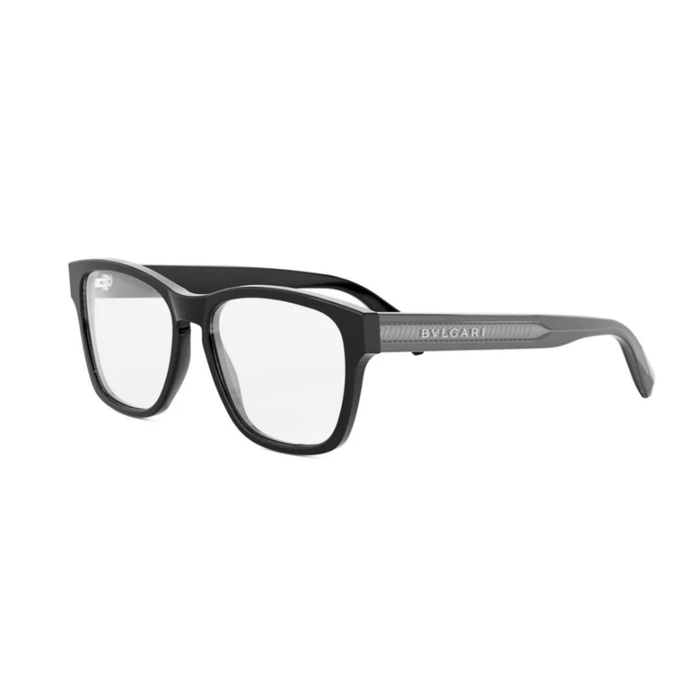 Bvlgari Unisex Black Stylish Eyewear For Fashion Enthusiasts - Glasses - 55 Mm - Accessories
