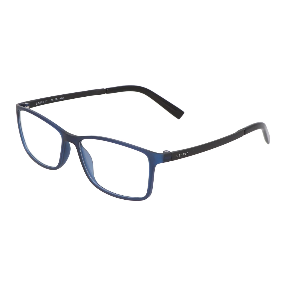 Esprit Vierkante acetaat montuur bril Blue Unisex