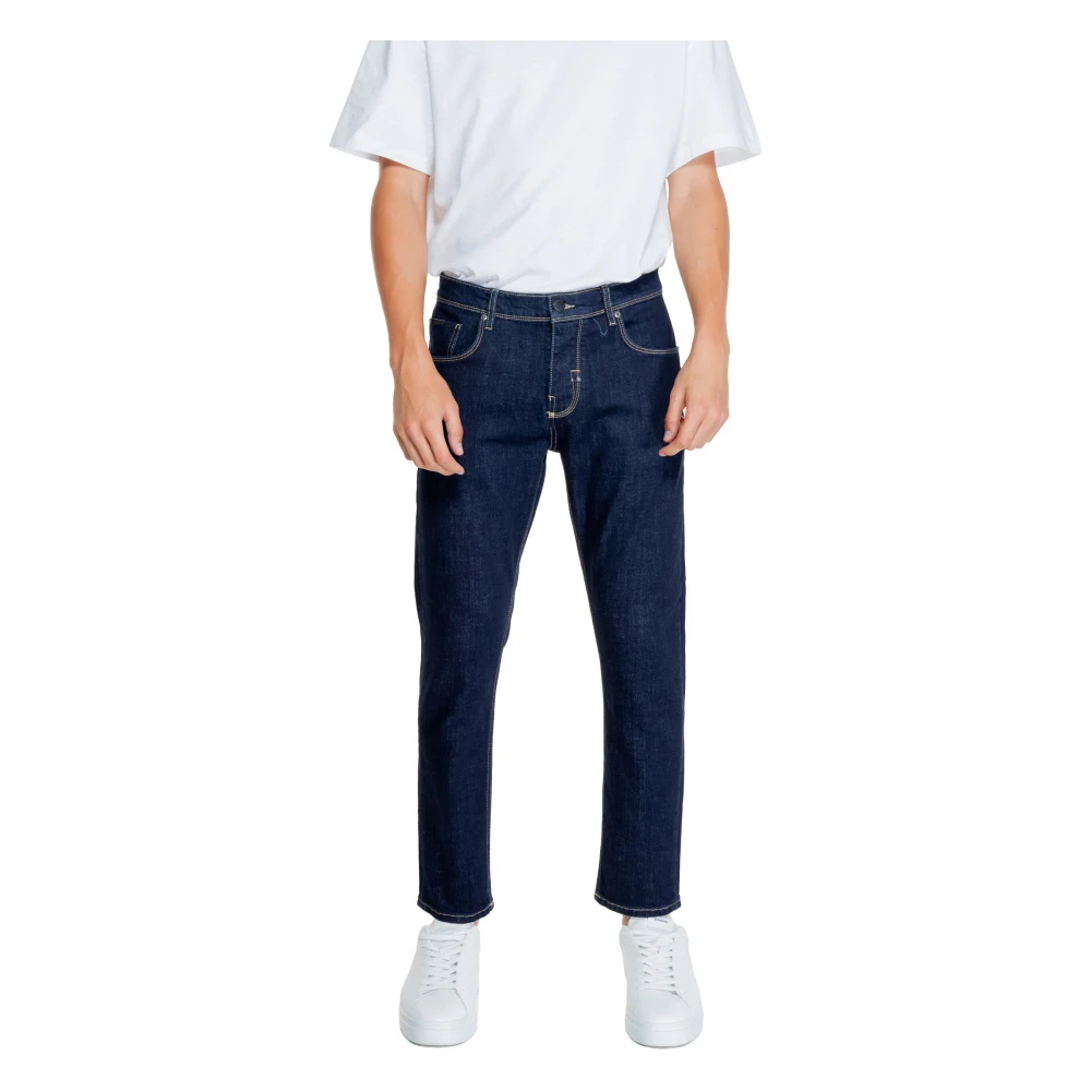 Antony Morato Iconische Argon Enkel Jeans Collectie Blue Heren