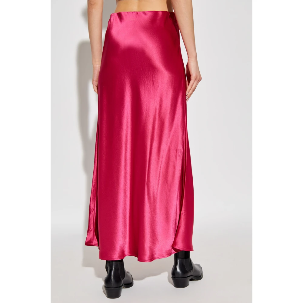 By Malene Birger Satijnen rok Boshan By Herenne Birger Pink Dames