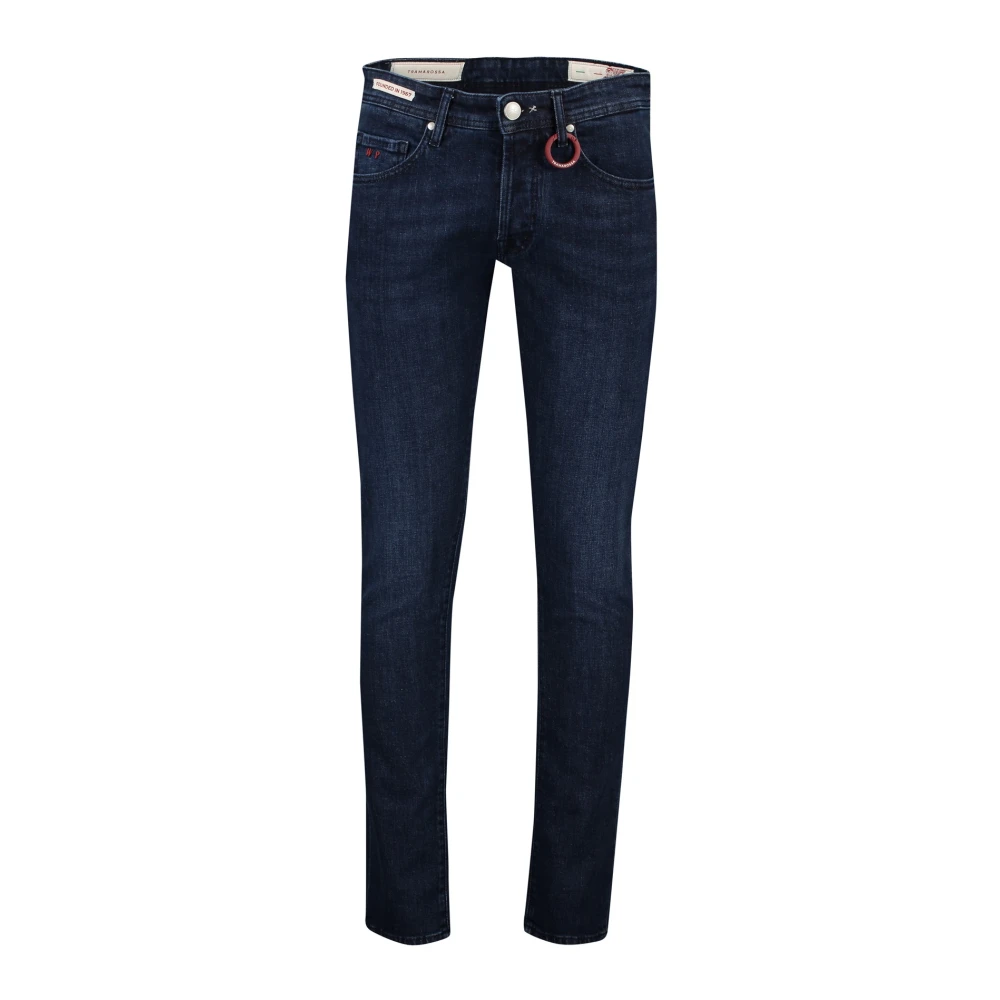 Tramarossa Donkerblauwe Jeans Blue Heren