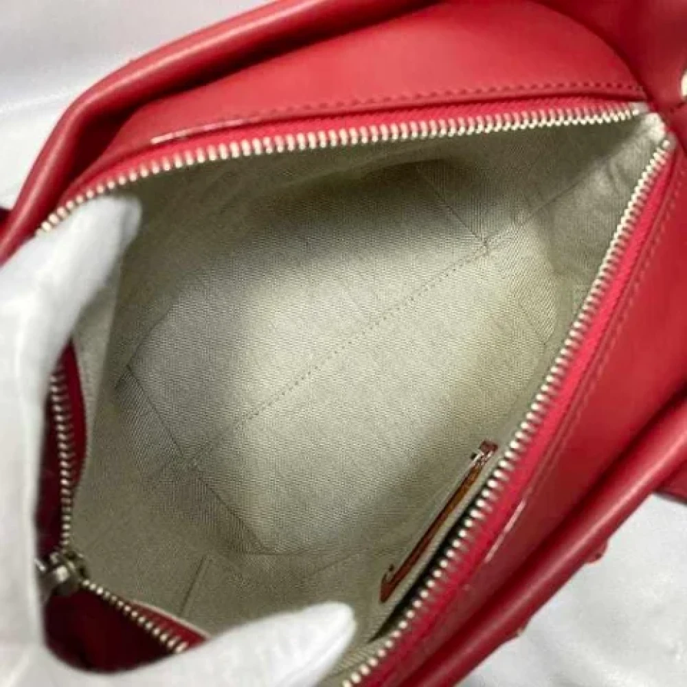 Jimmy Choo Pre-owned Fabric handbags Brown Dames