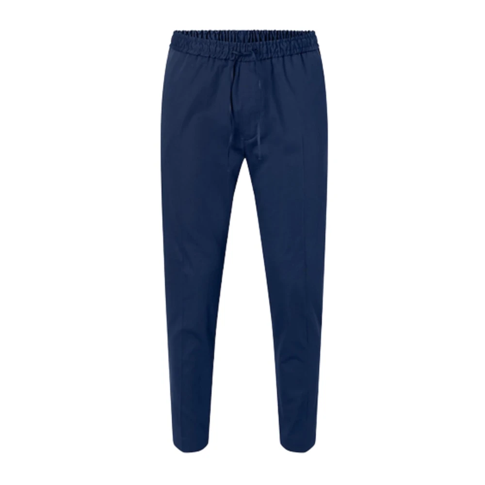 Calvin Klein Stretch Sateen Jogger Byxor Blue, Herr