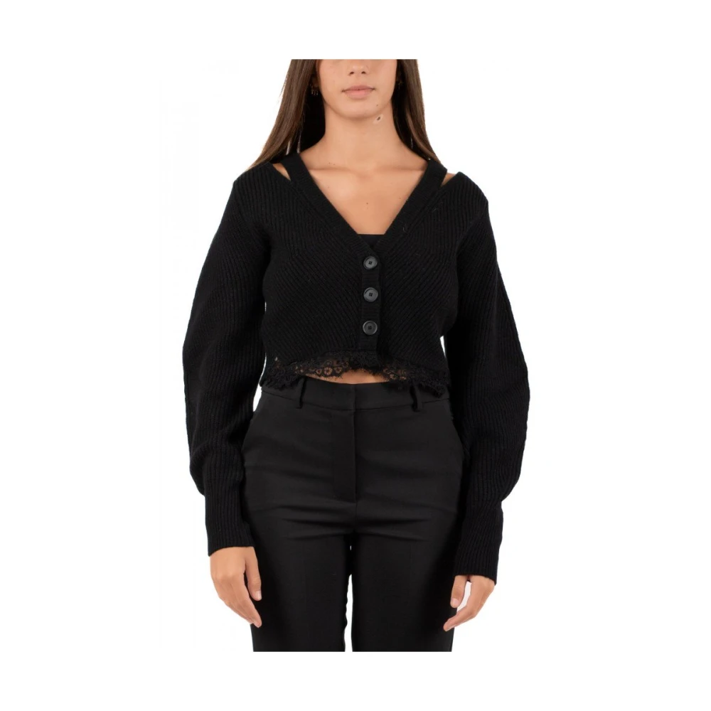 pinko Damesvest in Trendy Stijl Black Dames