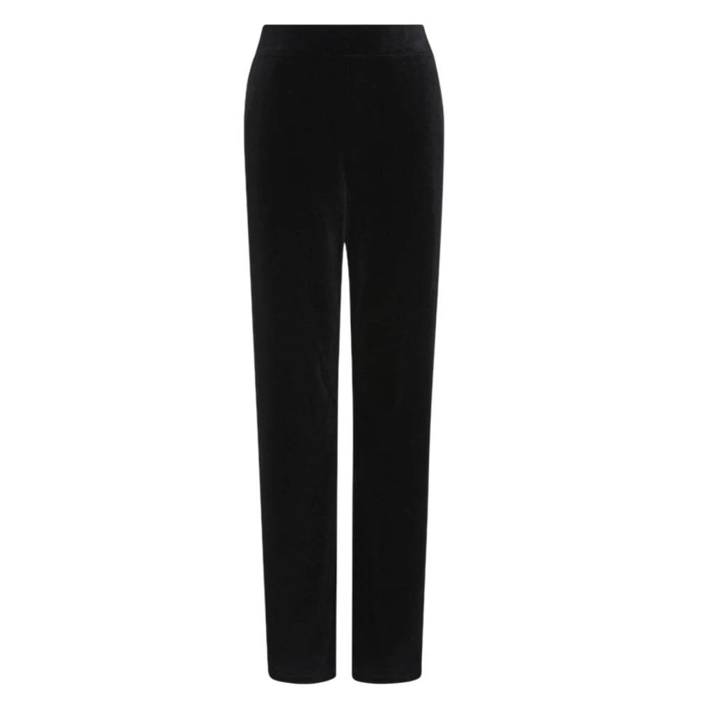 Emporio Armani Donna Nero Pantaloni, L, New,